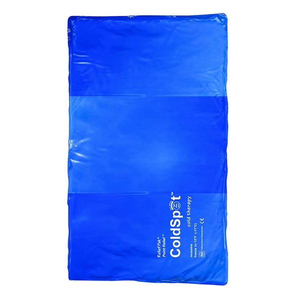 MCK11127700 – Fabrication Enterprises Inc Cold Pack Relief Pak ColdSpot General Purpose Oversize 11 x 21 pulgadas Azul vinilo reutilizable