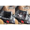 TACOBRO Center Console Organizer Compatible with Jeep Wrangler JL and JLU 2018-2023 2024 Accessories, Gladiator JT Truck 2020 2021 2022 2023 Insert Tray Armrest Storage Box (Not for JK/JKU), Red
