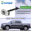 Osompar Door Check Stop Strap Front Driver or Passenger Side Compatible with 2007-2021 Toyota Tundra Sequoia Replaces 68620-0C023 68620-0C021 924-926 Electroplate