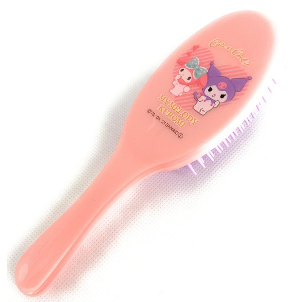 Sanrio My Melody Cute Hair Brush 6.6in x 2.0in x 1.0in Pink, Purple
