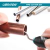 Libraton Pipe Cutter, Tubing Cutter 3/16" to 2" Outer Diameter, Copper Pipe Cutter, Tube Cutter with Deburring Tool, Copper Cutter, Pipe Cutter Tool for Copper, and Thin Stainless Steel Tube