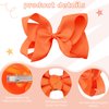 Oaoleer 30 Colors 4 Inch Hair Bows Clips Grosgrain Ribbon Bows Hair Alligator Clips Hair Barrettes Hair Accessories for Girls Toddler Infants Kids Teens Children