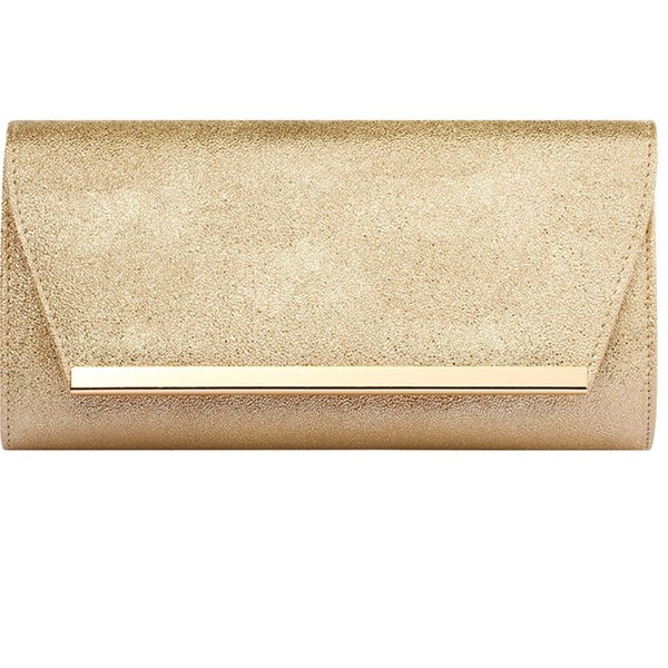 BENCOMOM gold clutch purses for women evening Bridal Prom Handbag shoulder bag Wedding Party clutch bag