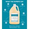 Biotone Revitalizing Unscented Massage Oil, 8 Ounce