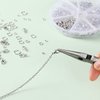 Mr. Pen- Open Jump Rings, Silver, 1014 pcs, 6 Sizes Open Jump Rings for Jewelry Making, Silver Jump Rings and Lobster Clasps