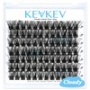 Lash Clusters 84 Pcs Cluster Lashes Eyelash Clusters DIY Cluster Eyelash Extensions Individual Lashes Soft and Comfortable (Cloudy,C-20mm)