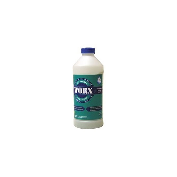 Worx All-Natural Hand Cleaner All Natural Powdered Hand Soap, Bottle, 1 Pound
