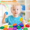 Math Fidget Spinners, Stress Relief Sensory Fidget Toys for Kids, Math Fact Fidget Spinner, Learning Addition Subtraction Multiplication Division, Rotatable Spinner Game for Classroom Prizes