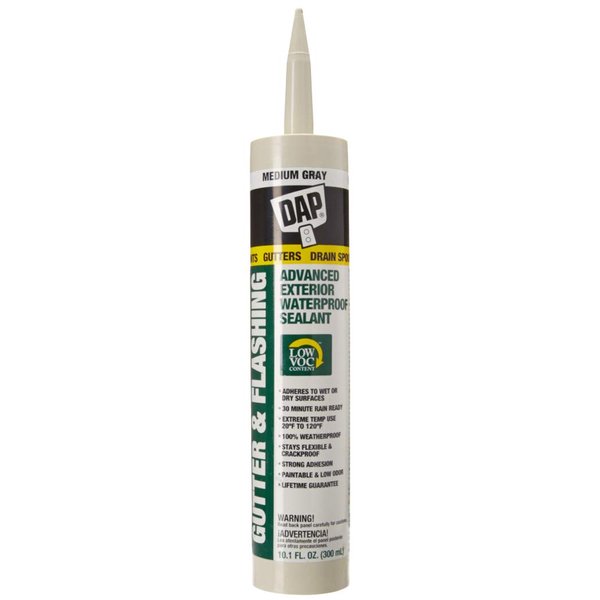 DAP 01835 10.1 oz Grey Gutter Sealant