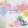 HOWAF Ice Cream Party Balloons, 42 Pieces Summer Colorful Sundae Confetti Balloons, Ice Cream Latex Balloons for Sweet Themed Party Supplies, Donut Balloons Kit for Kids Birthday Baby Shower