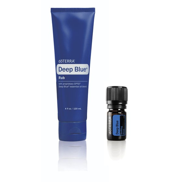 doTERRA Deep Blue Sore Muscle Rub & Soothing Essential Oil Blend 2 Piece Set