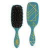 Wet Brush Shine Enhancer Paddle Brush, Ocean - Hair Detangler Brush with Ultra Soft Bristles, Infused With Natural Argan Oil, Shiny Detangle & Smooth Hair, Wet or Dry, For All Hair Types