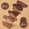 Juvia's Place Bronzed Cream Bronzer Buttercream - Creamy Bronzing Makeup Beauty Glow Sun Kissed Cheek Matte Shimmer Contour Long Lasting Finish Pigmented Bronze Light Buildable Blendable