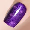 YTD Likomey Gel Nail Polish,15ml Vintage Purple Glitter Soak Off UV Nail Gel Varnish,Shimmer Shiny Sparkly Salon Home DIY Manicure,SF404