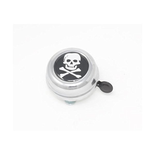 Fenix Skull & Bones Bicycle Bell Chrome