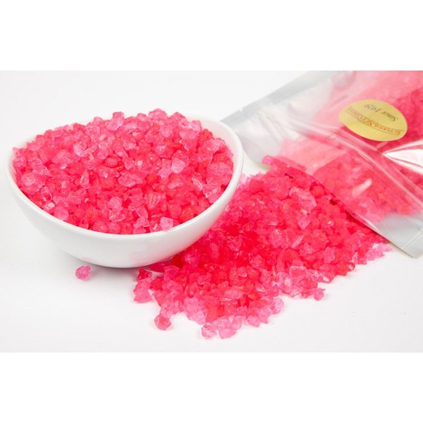 Cherry Rock Candy Crystals (1 Pound Bag)