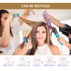 LyoRuSi Hair Tinsel Kit, Glitter Tinsel Hair Extensions with Tools (48 Inch, 5 Colors, 3750 Strands) Fairy Hair Tinsel Heat Resistant Accessories for Women Girls Kids