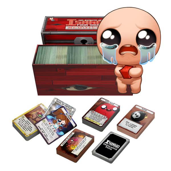 Maestro Media: The Binding of Isaac: Four Souls+ (2nd Edition) - Expansion, Strategy Card Game, Officially Licensed, Ages 13+, 1-4 Players, 30 Min