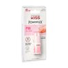 KISS PowerFlex Pink Nail Glue for Press On Nails, Ultra Hold Flex Formula Nail Adhesive, Includes One Bottle 3g (0.10 oz.) with Twist-Off Cap & Nozzle Tip Squeeze Applicator