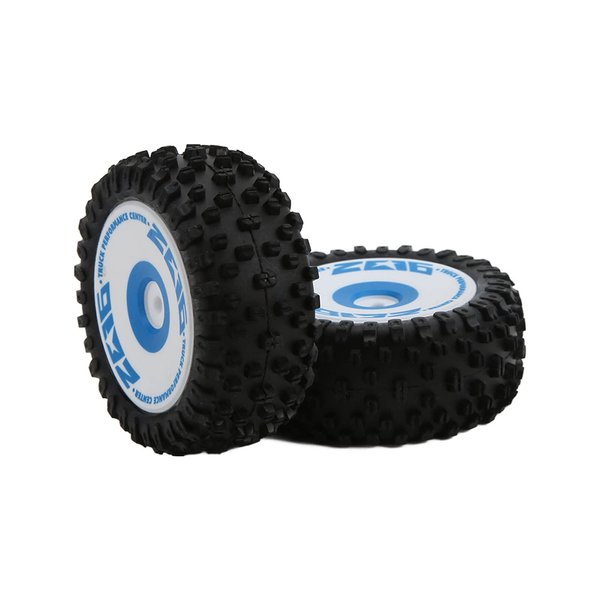 RiToEasysports RC Car Rear Tires, 1Pair High Grip Rubber Tires Tyres Upgrade Part for Wltoys 1/12 Remote Control 124017