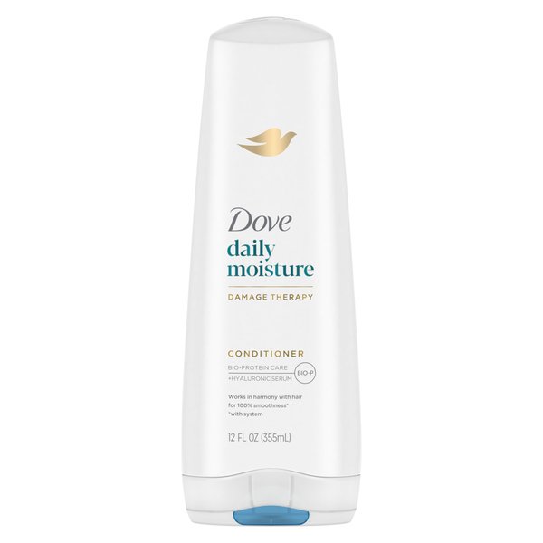 Dove Damage Therapy Conditioner Daily Moisture for Dry Hair Conditioner with Bio-Protein Care 12 fl oz