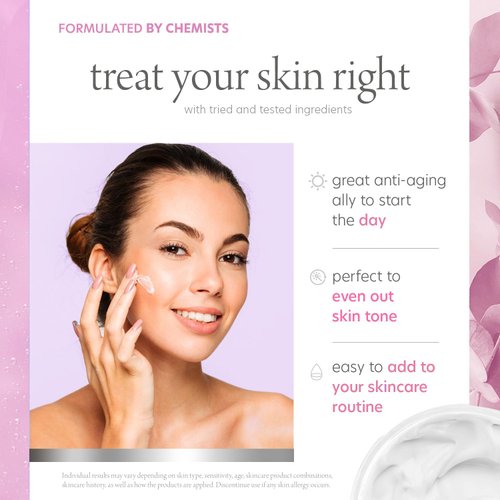 Pure Formula Retinol and Niacinamide Daily Face Moisturizer - Treats Acne & Hyperpigmentation, Brightening & Anti-aging Day Cream - Cruelty Free Korean Skin Care - All Skin Types - 1.69 Fl. oz/ 50ml