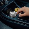 Stainless Steel Auto Ashtrays with Lid Car Ashtray Smell Proof Portable Smokeless Detachable Windproof Extinguished Butt Bucket Ash Tray for Car Cup Holder (Silver)