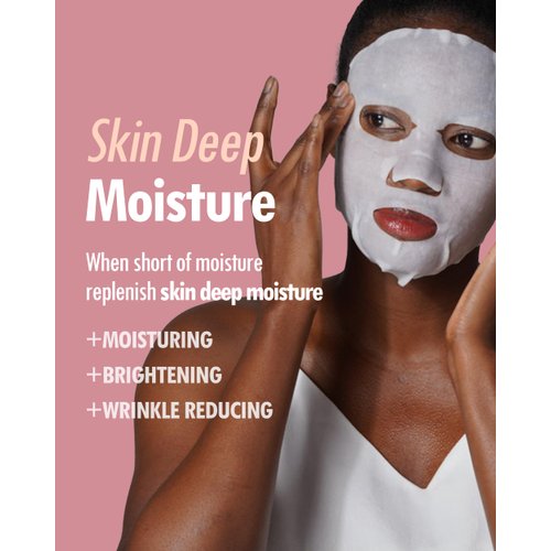 KAHI Wrinkle Bounce Water Full Perfecting Hydrating Face Mask Skin Care | Hyaluronic Acid Face Mask Korean Sheet Mask | Brightening Face Masks Beauty Glass Skin Korean Skincare (6EA, 1.23 oz)