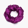 3Pack Silk Scrunchies For Hair 100% Pure Mulberry Silk 16 Momme Scrunchies With Elastic Band Silk Hair Scrunchies Hair Ties For Women Girls