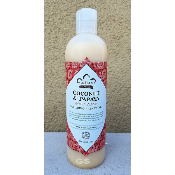 Nubian Heritage Body Wash (Coconut & Papaya)