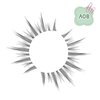 Lashes Natural False Eyelashes Soft Faux Mink Wispy Lashes 13mm False Lashes Chiref Fluffy Curly False Eyelashes Natural Look Lashes 3D 5 Pairs A08-Airiness