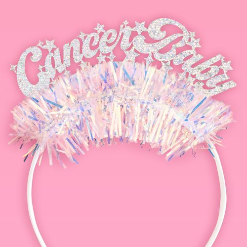 xo, Fetti Cancer Baby Headband - Fits Adult + Child | Zodiac Cancer Hair Accessory, Horoscope Favor, Astrology Birthday Party Decorations