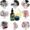 Jamaican Black Castor Oil,Body Massage Castor Oil for Relaxation,Cold-Pressed Castor Oil to Support Fuller-Looking, Skin Care Organic Castor Oil Massage Roller Ball 60ml