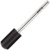 PANA Professional 3/32" Shank Size - Smooth Top Small Barrel Silver Carbide Bit Fine Grit - Nail Drill Bit for Dremel Machine