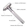 All Metal Safety Hammer with Window Breaker and Seatbelt Cutter, Aluminum Alloy Life Saving Emergency Escape Tool for Car (1pc)
