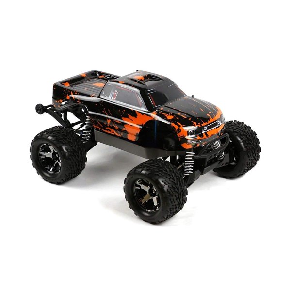 SummitLink Compatible Custom Body Muddy Orange Over Black Replacement for 1/10 Scale RC Car or Truck (Truck not Included) ST-BR-03