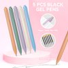 52 PCS Aesthetic School Supplies with Cute Pencil Case, Stationery Essentials with Pens Pencils and Pastel Highlighters Set,College Back to School Supplies for Teen Girls,Pastel Office Supplies-Pink
