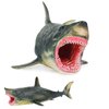 Gemini&Genius Megalodon Shark Toys Sea Monster Ocean Animal Shark Figurine Toy for Kids Birthday Gifts, Cake Topper, Collection and Swimming Pool, Barth, Beach Toys for Kids