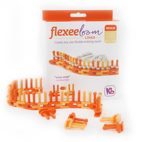 Authentic Knitting Board Flexee Regular Loom Links, for Medium Yarn