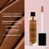 Milani Conceal + Perfect Longwear Concealer - Deep Tan (0.17 Fl. Oz.) Vegan, Cruelty-Free Liquid Concealer - Cover Dark Circles, Blemishes & Skin Imperfections for Long-Lasting Wear