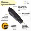 Chapman MFG 7331 All-Purpose Standard Screwdriver Set - Includes Phillips, SAE Allen Hex & Slotted/Flathead Bits - Complete Set Offers 24 USA Made Insert Bits + Mini Ratchet Hand Tool (Yellow Case)