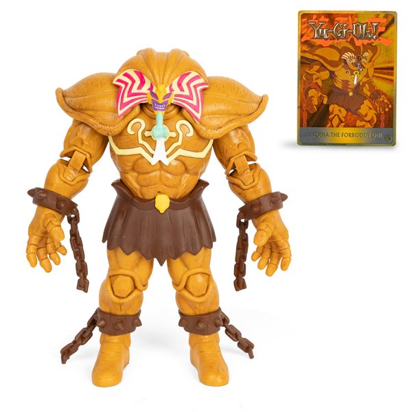 Yu-Gi-Oh! Highly Detailed 7 inch Articulated Action Figure, Limited Edition, includes Exclusive Trading Card, Exodia The Forbidden One