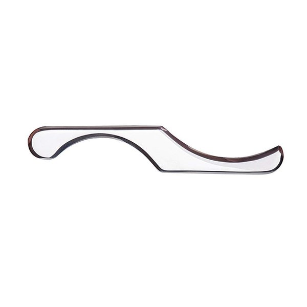 Stainless Steel Gua Sha Scraping Massage Tool - IASTM Tools Great Soft Tissue Mobilization Tool,Therapy Used for Back, Legs, Arms,Neck,Shoulder (S Shape)