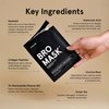 BRO MASK: Korean Face Mask for Men | 2 Pc. Hydrating Anti Aging Sheet Masks Contains Vitamin C, Vitamin E, Hyaluronic Acid, Hydrolyzed Collagen for Face Care & Acne Treatment by Jaxon Lane (4 Pack)