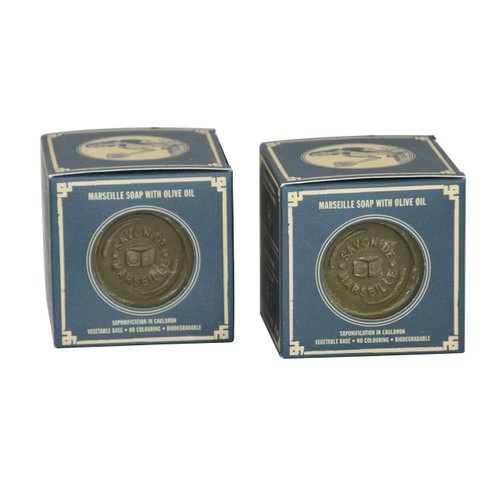 Marius Fabre Marseille Olive Oil Boxed Soap 200g (7 oz) - 2 Pack