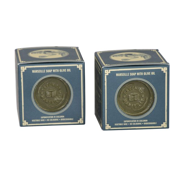 Marius Fabre Marseille Olive Oil Boxed Soap 200g (7 oz) - 2 Pack