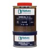 Natura Onecoat, 2 Component Wood Stain Oil, 360 mL (12.17 fl oz), Easy to Apply, Very Low Odor, Interior Furniture & Surfaces, Dries Fast, VOC/Solvent Free Protect & Restorer Without Pigment, Clear