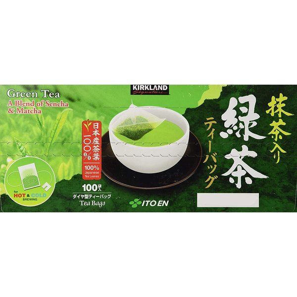 Kirkland Ito En Matcha Blend Japanese Green Tea, 100 ct
