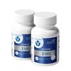 extreme V ZINC MG50 - Zinc Gluconate 50mg, (2 Bottles - 120 Capsules)