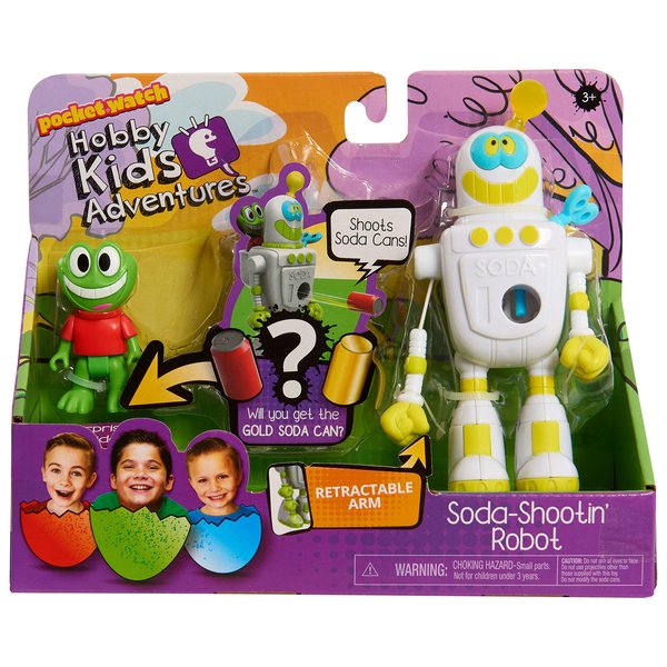 Just Play HobbyKids Action Figures - Robot, Multi-Color